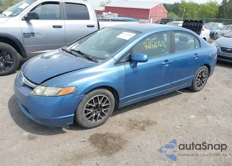 2008 Honda Civic Lx из США, поврежденный, VIN 1HGFA15598L030367
